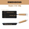 KAKUSEE Long Slim Tamagoyaki Omelette Mini Frying Pan - Iron