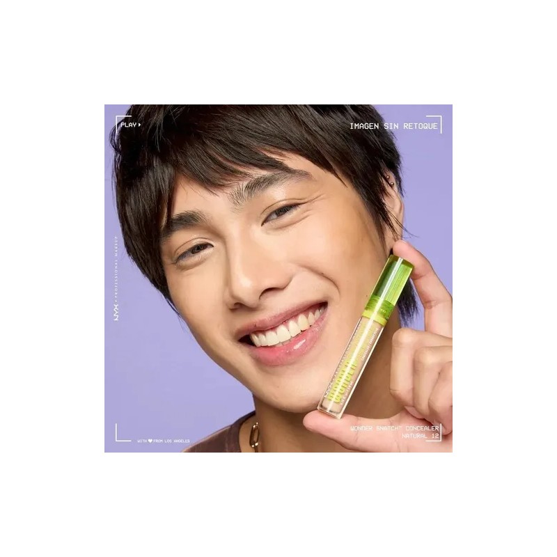 NYX PMU Wonder Snatch, Corrector Líquido para Rostro, 3 ml