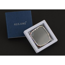 Alilang Sparkly Multicolored Cubic Zirconia Tennis Bracelet for Women Wedding Mothers Day Jewelry, Silver