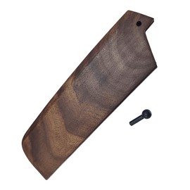 UCCKEYI Japanese Chef Knife Sheath Magnetic Sheath Nakiri Knife Storage Case Wooden Saya Knife Case Holder Protector Wooden Cover 180MM