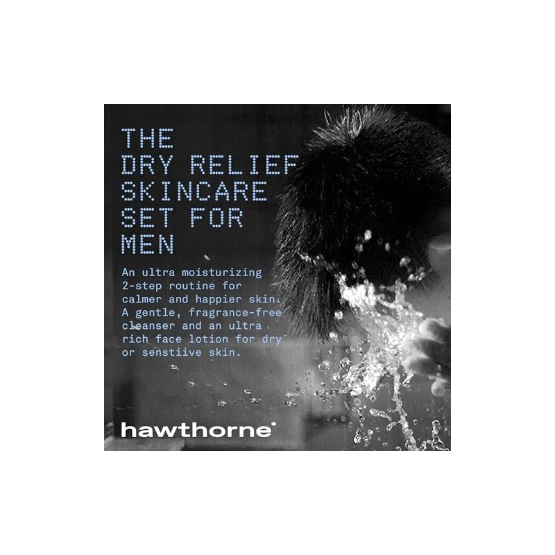 Hawthorne Kit Hidratante Cuidado Piel Masculina Facial Masculino Limpiador Loción