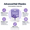 4 HER Biotin Hair Growth Supplement 10000 mcg Zinc &