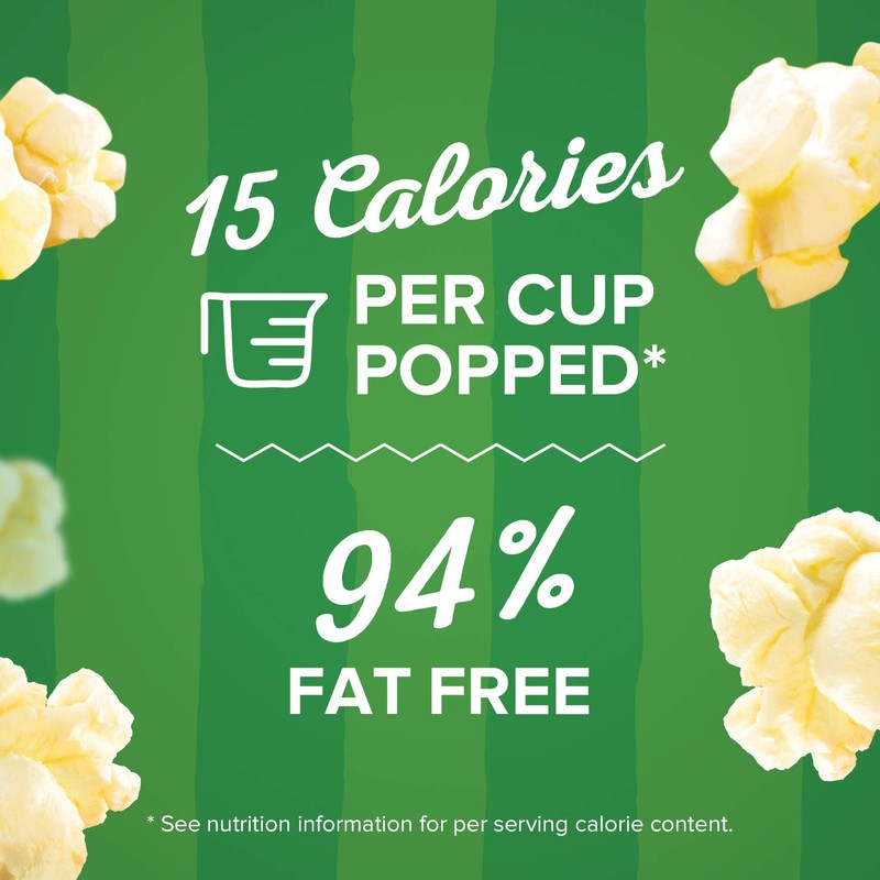 Orville Redenbacher’s Microwave Popcorn SmartPop! Value Size, Butter Flavor, 4g