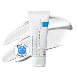 La Roche Posay Regenerating Cream for Sensitive and Irritated Skin of Face and Body, SPF 50, Repairs Skin Protection Barrier, with Panthenol, Zinc and Procerad, Cicaplast Baume B5+ SPF 50, 40 ml