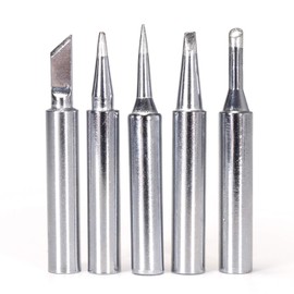 YIHUA #1300 Soldering Iron Tips Set 5PCS Long-Life Type SGS Certified Lead-Free Tips (For YIHUA 928D-III Soldering Iron & 926 III Red 110W Soldering Station)