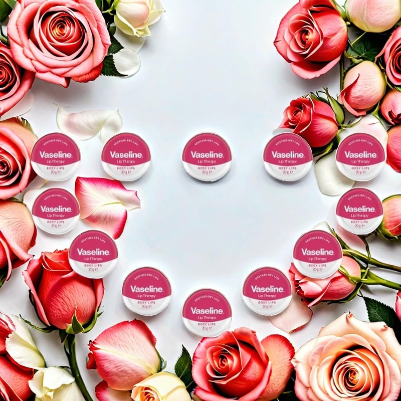 MM Vaseline Lip Therapy Rosy Lips - Moisturising Lip Balm