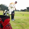 Funny Pudding White Rabbit Golf Headcover, Animals Plush Golf Club