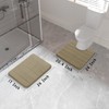 Yimobra Bathroom Rugs Sets 2 Piece, 24x17 Absorbent Bath Mat