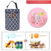 Ai-OUMLEEF Portable Insulated Baby Bottle Bag,Baby Breast Cooler, Breastmilk Cooler
