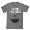 Tee Luv Men's Faded Top Ramen Send Noods T-Shirt -