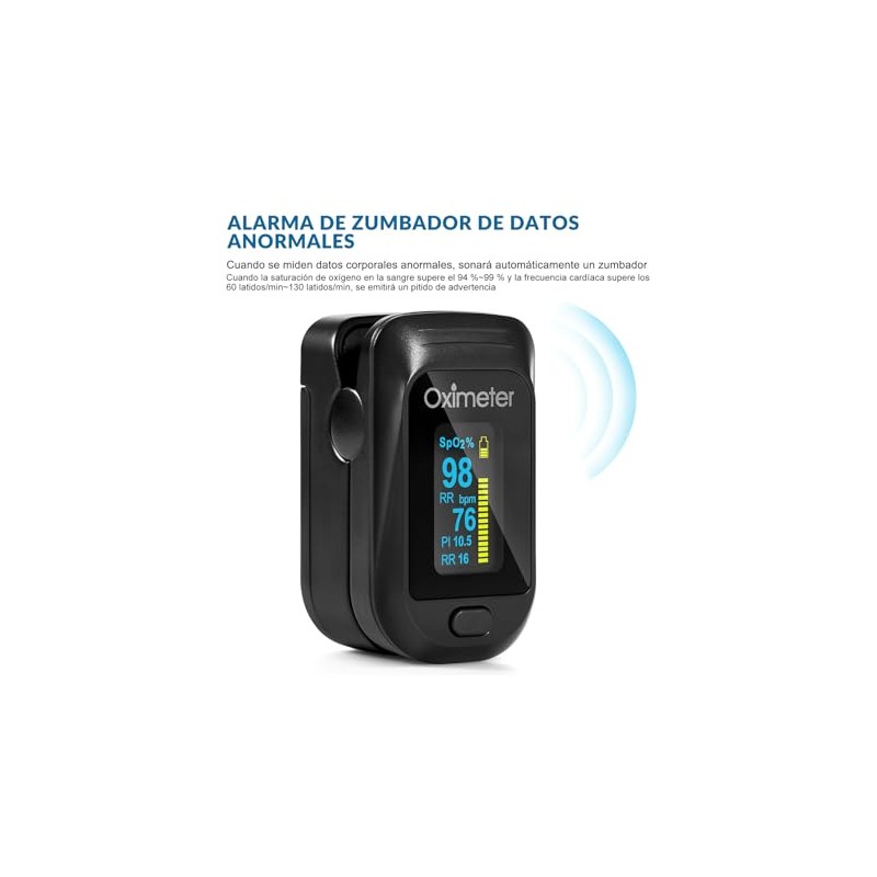 Oximetro Digital 4 en 1