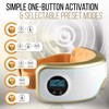 SereneLife Smart Eye Massager with Heat and Compression, Vibration, Music,