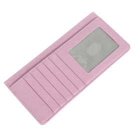 XEYOU Women Slim Rfid Blocking Credit Card Case Holder Wallet Zip ID Case Wallet Small Compact Leather Wallet Coin Purse