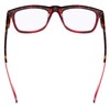 Eyekepper Readers Square Large Lenses Spring-Hinges Reading Glasses Women Tortoise/Red
