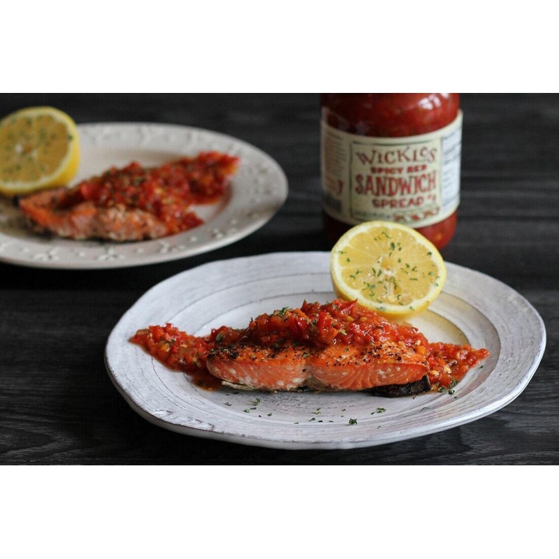 Wickles Spicy Red Sandwich Spread, 16 oz (Pack - 6)
