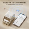 NIIMBOT B21 Label Maker Machine,Bluetooth Barcode Label Printer Printing Size