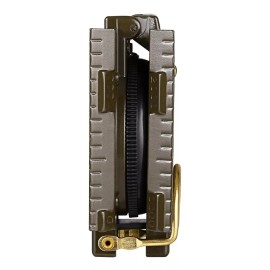 Lobo Brujula Militar Con Liquido Y Luz Fluorecente  Para Campismo