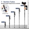 Manbily A-888 Camera Monopod, Length 32cm - 156cm, Aluminum Monopods