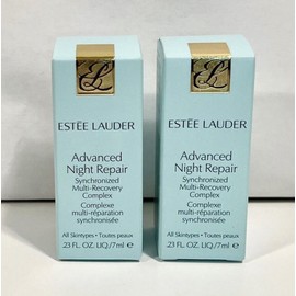 Estée Lauder 2 X ESTEE LAUDER ADVANCED NIGHT REPAIR .23 OZ / 7 ML EACH NEW TRAVEL SIZE IN BOX