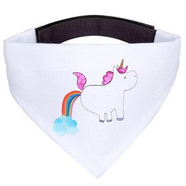 Mr. & Mrs. Panda Dog Bandana M Unicorn Farting - Gift, Medium Dogs, Medium, Glitter, Unicorn, Pegasus, Unicorn, Fun