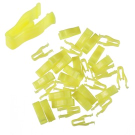 X AUTOHAUX Car Trim Clips Fit for Toyota for Lexus - 30 Pcs Yellow