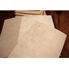 Cut or skin: strong blank leather, hallmarked leather, approx. 3-3.3