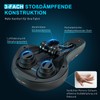 TECHCYC Bicycle Saddle with Comfortable Soft Memory Foam, Bicycle Saddle