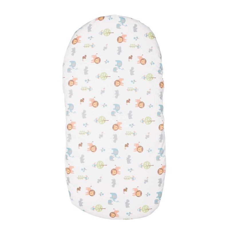 Chicco Juvenile Baby Hug Crib 2 Piece Set, Little Animals