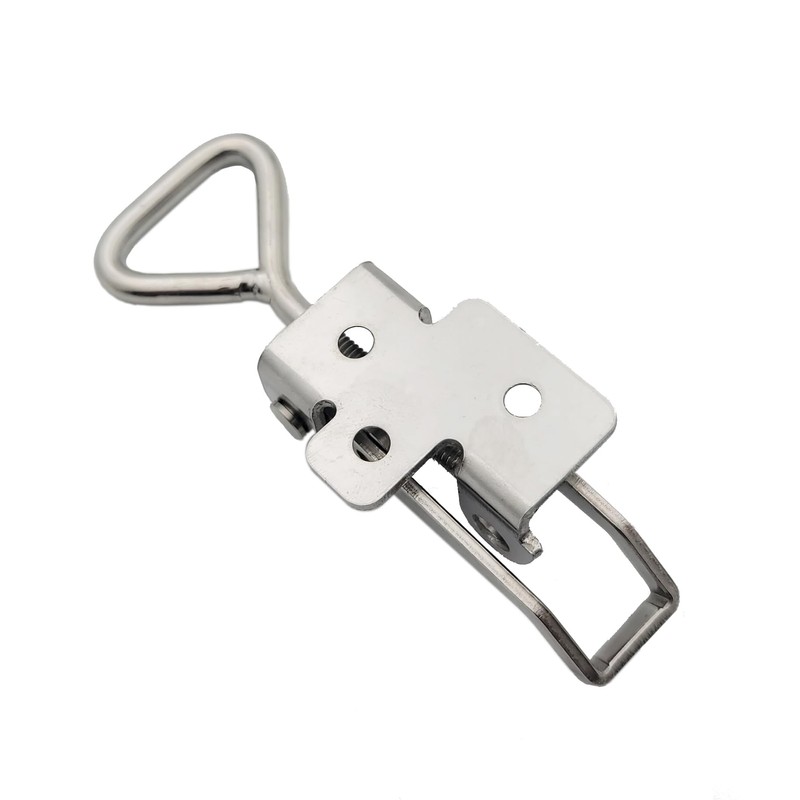 2 Pack OWACH Stainless Steel Adjustable Draw Latch Adjustable-Grip Padlockable