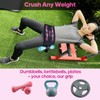 FYGL Hip-Thrust-Belt, Foldable Design, Slip-Resistant Padding, Supports 300 lbs, Ideal