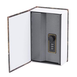 Combination Lock Box Safe Book Book Disguised Password Safe Diversion Book Safe with Combination Lock(Love)