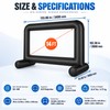 Inflatable Movie Screen for Outdoor Projection – 14FT/24FT Blow-Up Screen