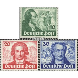 Berlin (West) 61-63 (complete.issue.) tested fine used/cancelled 1949 Goethe (Stamps for collectors)