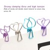 100pcs Cat Binder Clips Cute Cartoon Strong Clamping Force Metal