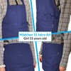 LEFUNDA® Waterproof Apron with 3 Pockets, Adjustable BBQ Apron with