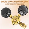 American Standard Welding Argon Regulator with 6.6 Feet Gas Hose,