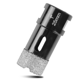 ZKH Diamond Core Drill Bits 1 Inch, Vacuum Brazed Hole Saw, Tile Drill Bits with 5/8-11 Thread, Apply for Porcelain Ceramic Marble Stone Glass Granite