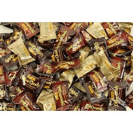 Original Coffee Espresso Latte Hard Candy Mix - 8 Ounces - Assorted Individually Wrapped Candies Discs Buttons Bon Bons