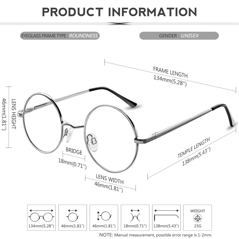KANASTAL Round Sunglasses, Men's, Round, Women's, Classic Design, Fashion, UV