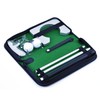 Golf Putter Set Portable Mini Golf Equipment Practice Kit with