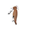 Weis Wine Waiter Corkscrew Woody, Stainless Steel Brown/Silver, 3.4 x