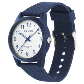 OSDUE Children's Watch Boys Girls Children's Watches Wristwatch for Boys Learning Watch for Children 50 m Waterproof Children's Watch Swimming Watch Gift for Birthdays Easter Children's Day Christmas,