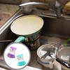 6 PCS Dish Brush with Soap Dispenser, Two in One