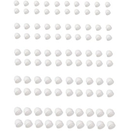 20 x Protective Caps M5 to M30 White Cap Nuts Hexagonal Screws Cover Caps for Screw Cap Car Furniture Cover Nuts (M10 / Hex 17 mm)