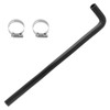3/4" LS Swap Heater Hose 90 Degree Bend Molded Heater