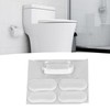 20PCS Toilet Lid Bumper Transparent Silicone Toilet Lid Bidet Replacement