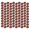 100Pcs Wooden Button 20mm 4 Holes Delicate Cute Waterproof Clothing