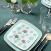 Dining Collection Party Plastic Plates - Christmas Party Combo Pack