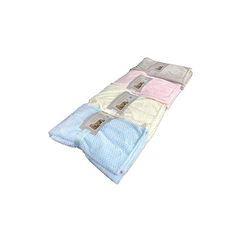 Tex family Fleece Blanket 100 x 140 cm for Cot