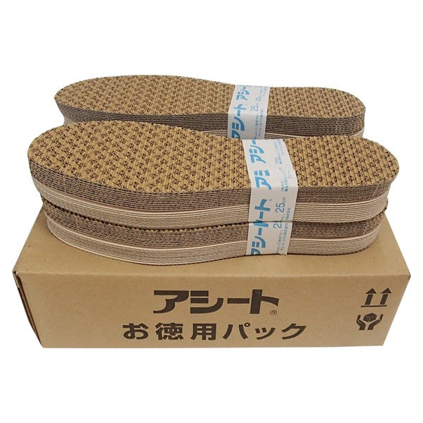 Economical Type Aseat O Type 40 Pairs (9.6 - 9.8 inches (24.5 - 25 cm) For Men's Shoes)